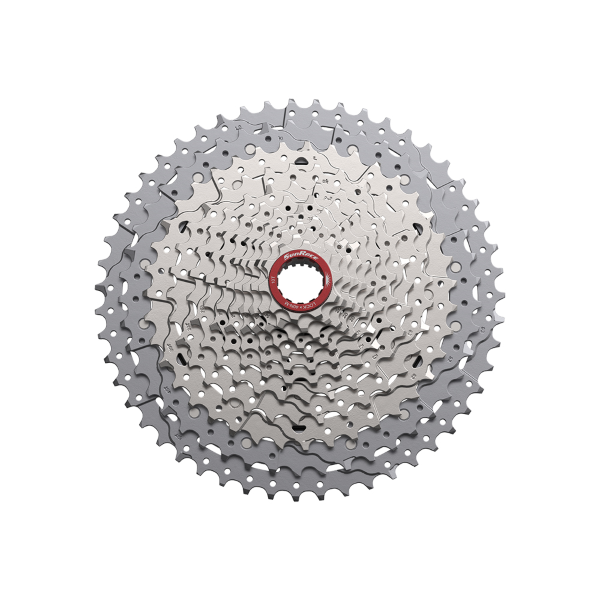 Sunrace Pacco pignoni a cassetta SUPER LIGHT MZ932 12V - 10-51 denti, argento grigio, MicroSpline