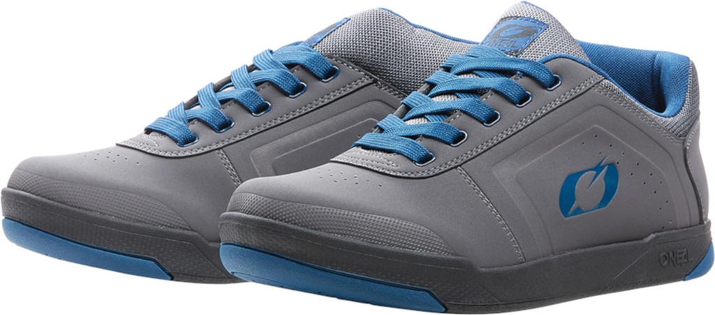 Scarpe MTB O'Neal Pinned Pro Flat - Grey/Blue