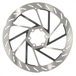 SRAM Disco freno HS2 Ø180mm, arg, 6 fori, arrotondato