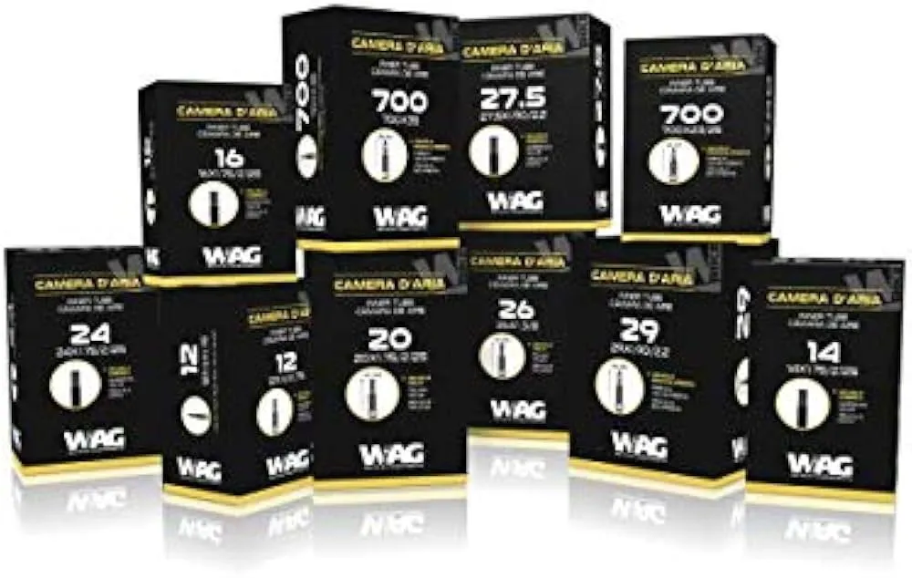 CAMERA D'ARIA WAG - 20 X 1.75/2.125, VALVOLA AMERICA