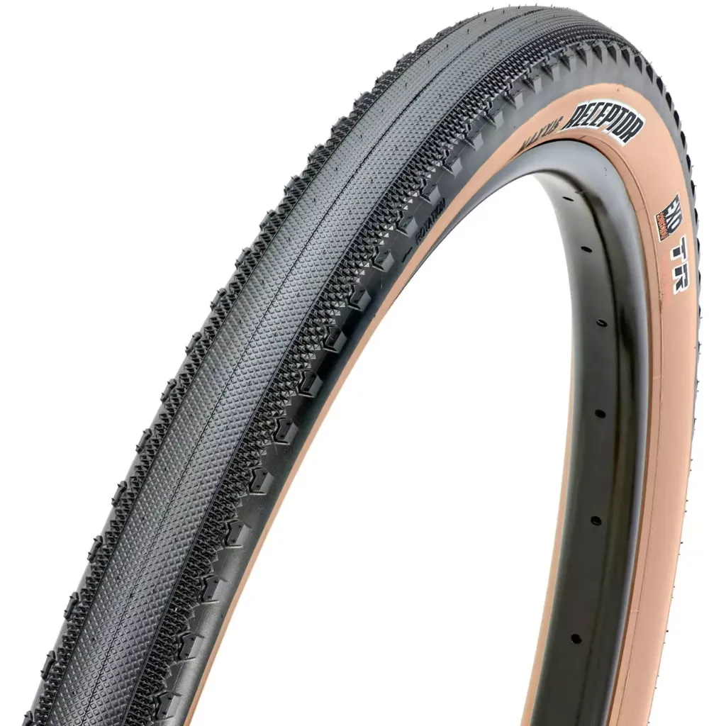 Maxxis Receptor 700x40c TR dual Tanwall nero/para