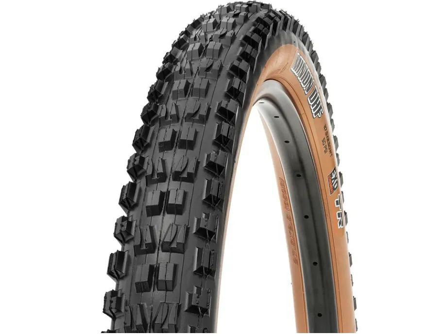Maxxis Minion DHF Dual EXO TR WT - 27.5x2.50" Tanwall