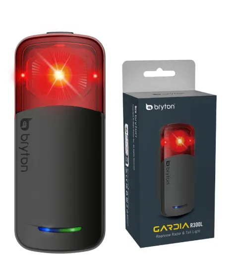 [BRGR300L] Bryton Guardia R300L Bike Radar con luce posteriore
