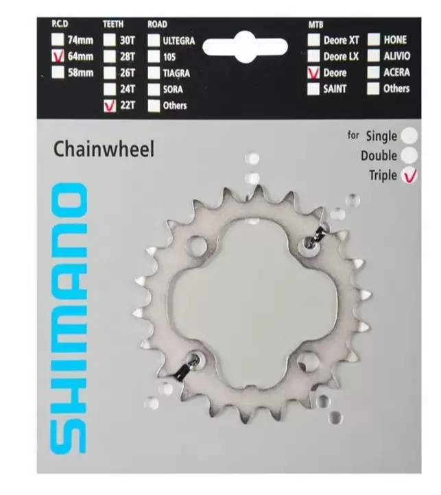 SHIMANO  Corona DEORE FC-M532 22t