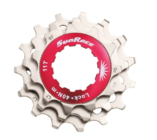 [525269020] Sunrace ricambio pignoni 11-13-15v con ghiera per cassette 10v
