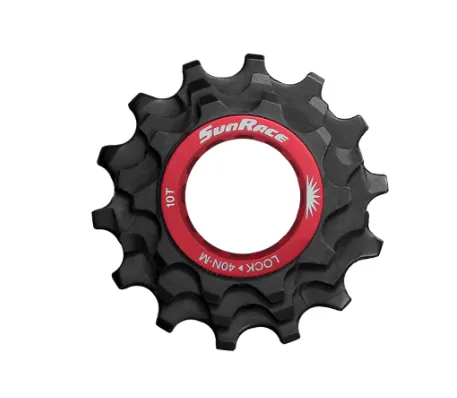 [525269041] Sunrace ricambio pignoni 10-12-14 con ghiera per cassette Sunrace 12v sram XD