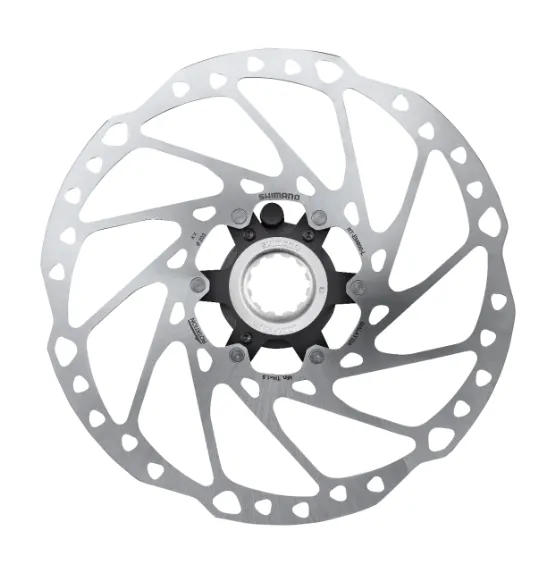 [192790504742] SHIMANO disco RT-EM600 203 Anello di bloccaggio nero