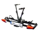 VSV Carrier Blackline LED Portabici da gancio traino pieghevole