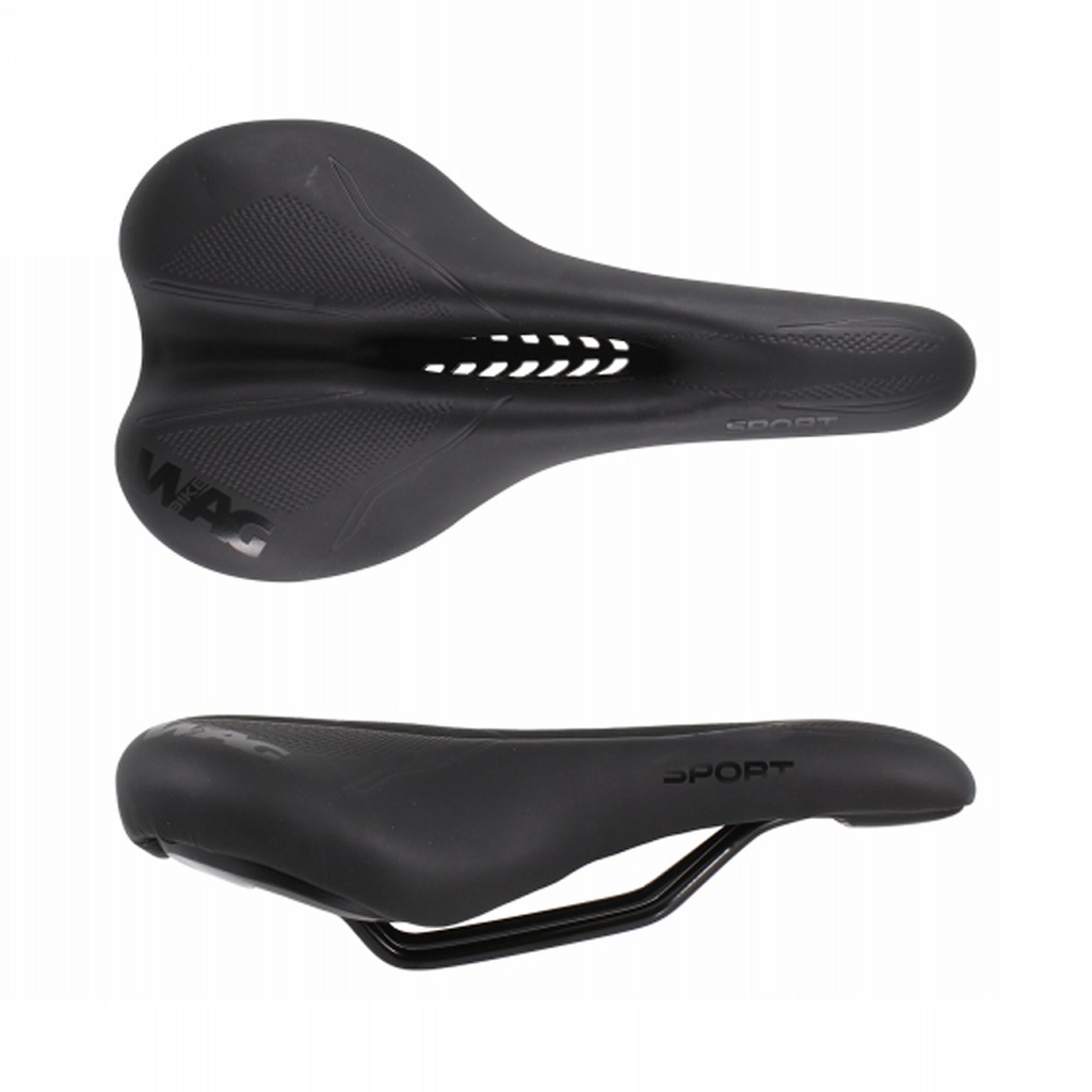 Sella WAG Sport Soft con Foro - Nero
