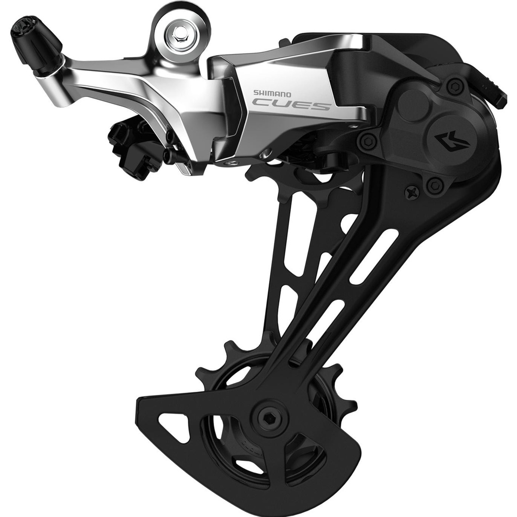 Deragliatore Posteriore SHIMANO CUES RD-U6000 (11/10 velocità, Gabbia GS) - Polished Silver