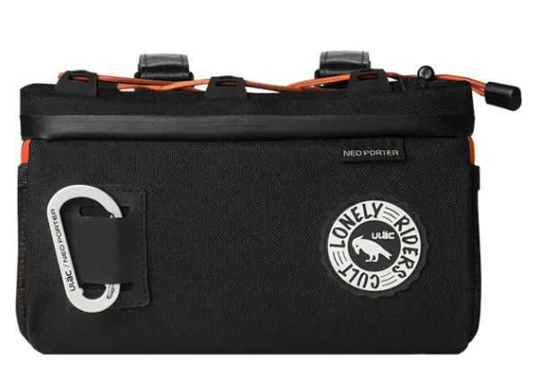 Borsa Manubrio ULAC Coursier DX 2.3L Nero Jet Black ISOLATED