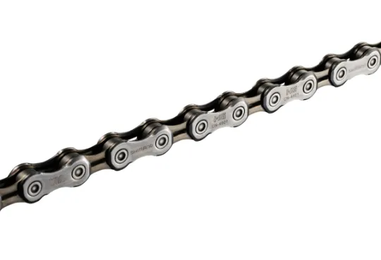 Catena Shimano Tiagra CN-4601 HG 10 Velocità (116 Maglie con Perno ad Ampolla)