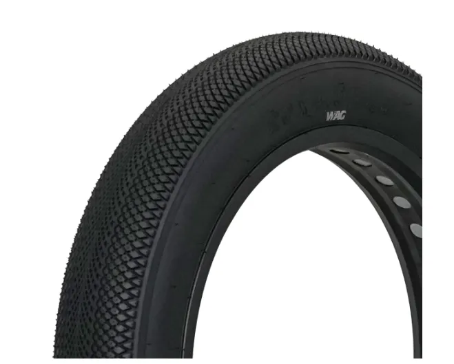 Copertone WAG Fat Liscio 20" x 4.00 Nero (Cerchietto Rigido)