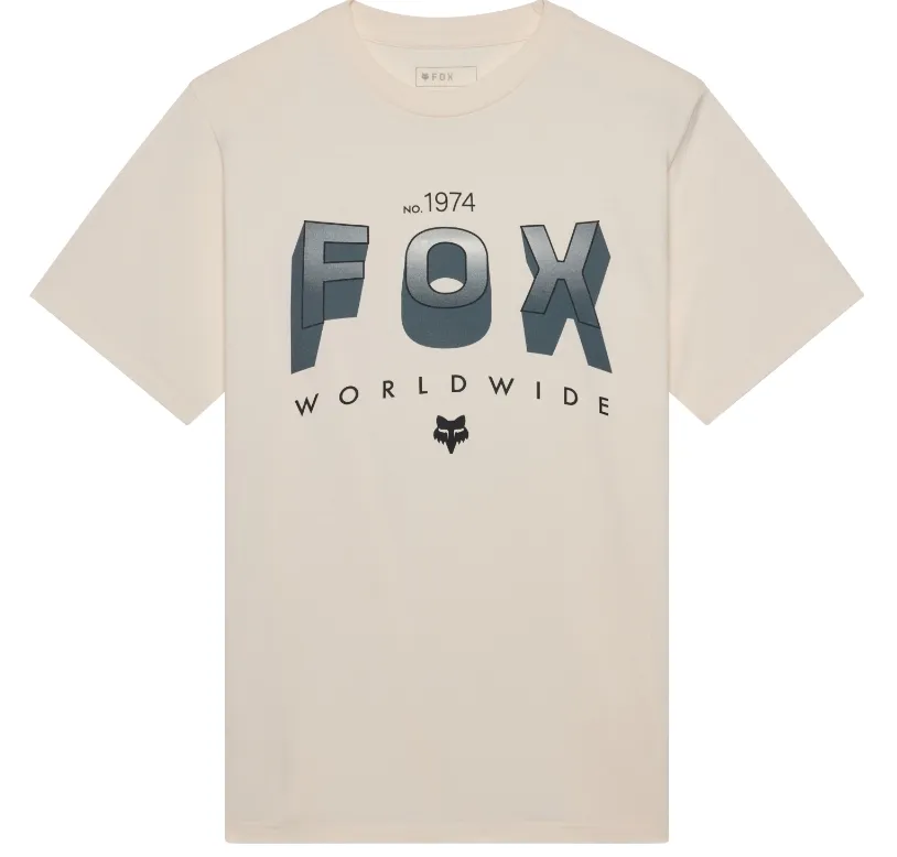 Fox T-Shirt Manica Corta Uomo Block 195 Original Off White (L)