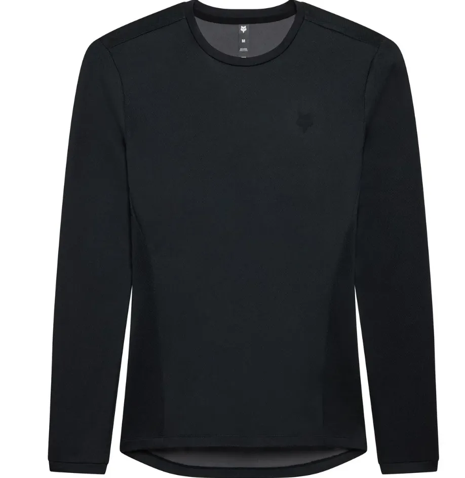 Maglia Termica Manica Lunga Uomo Fox Tecbase Fire Black