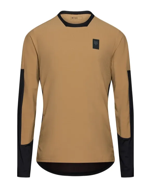 Fox Maglia MTB Maniche Lunghe Defend Thermal Brown Sugar