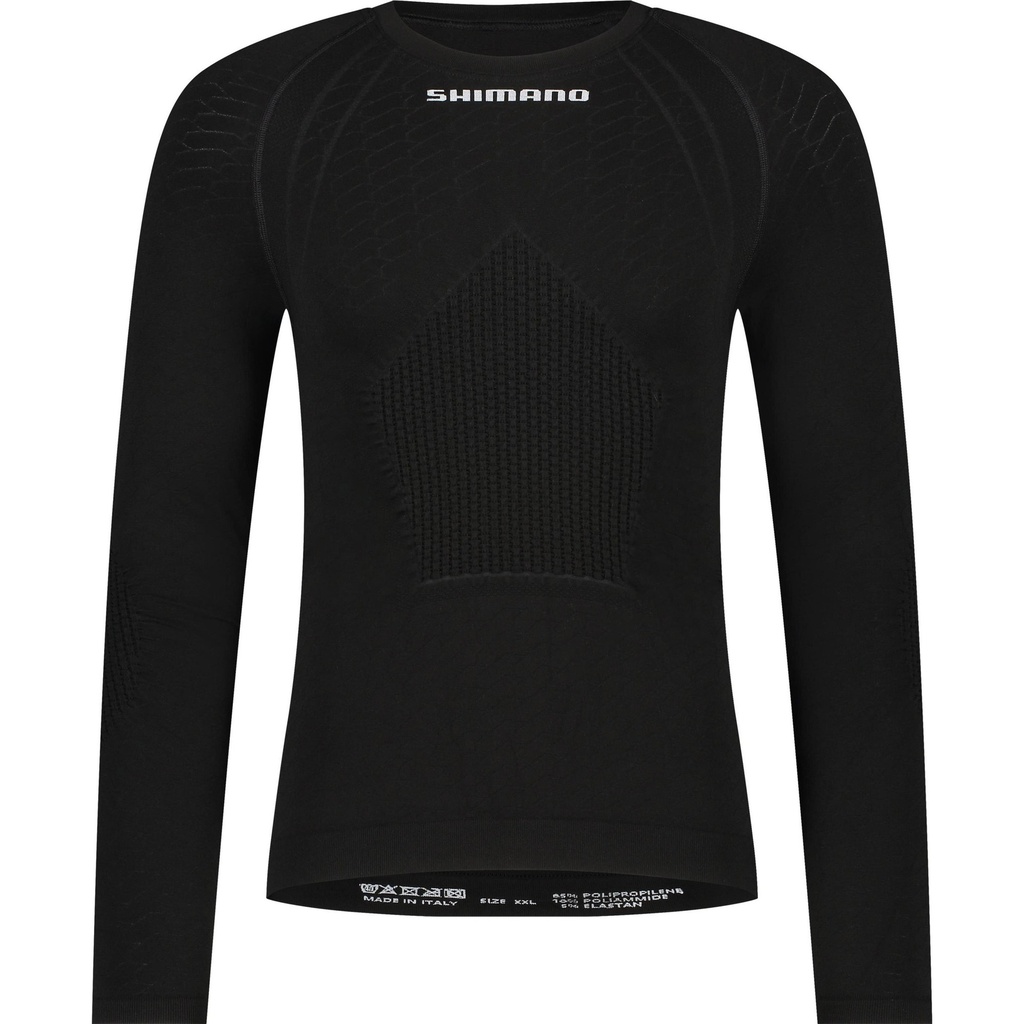 Shimano Maglia Intima Termica a Manica Lunga Vertex